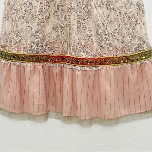 Free people bohemian lace baby doll tunic - Picture 3 of 9